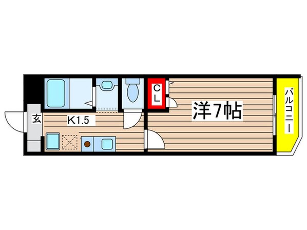 フォンヴィラージュの物件間取画像